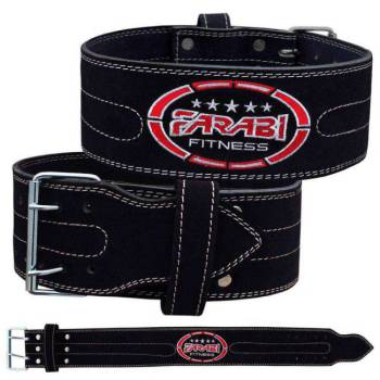 FARABI LEATHER POWERLIFTING BELT BE3-n@image.ImageNumber